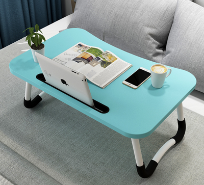 Notebook folding computer table