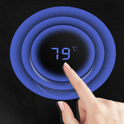 LED touch display temperature water cup