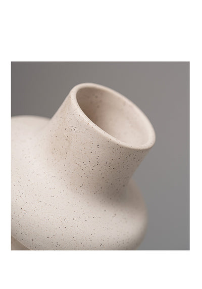 Dimon Shaped Ring Ceramic Vase